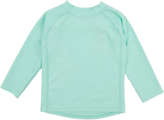 Leveret Long Sleeve Baby Boys Girls Rash Guard Sun Protected UPF + 50 Kids & Toddler Swim Shirt (12 Months-5 Toddler)