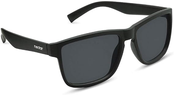 NECTAR Rectangular Polarized Sunglasses for Men and Women - the Shenandoah from