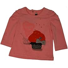 Catimini Pink Thick Tshirt Front Added Design