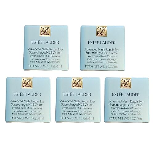 Estee Lauder Advanced Night Repair Eye Supercharged Gel-Creme 0.5 oz15ml Lot of 5 0 .10 oz3 ml Jars...