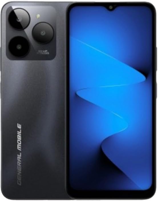 General Mobile Gm Era 30 Pro Dual Cosmic Black (8+8)+256GB Cep Telefonu