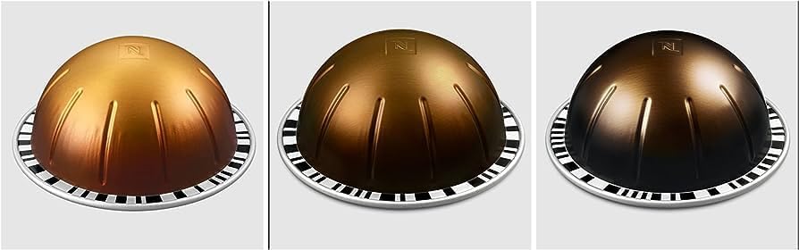 European Version Nespresso Vertuo Line Double Espresso Variety: Scuro, Chiaro, Dolce - 30 Coffee Capsules Imported not affiliated with Nespresso US