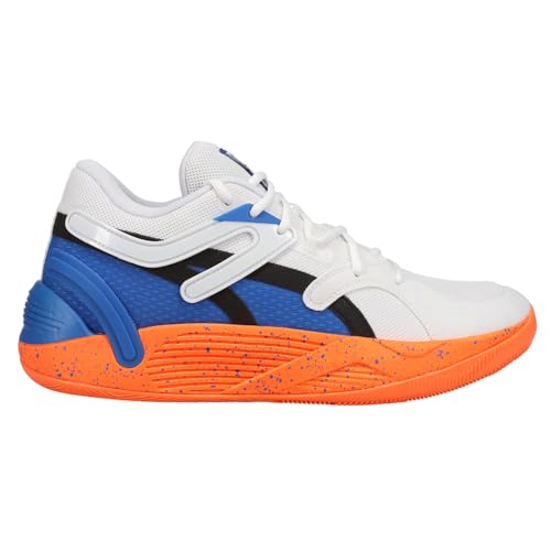 PUMA Mens TRC Blaze Court NYC Basketball Sneakers Shoes - White - Size 12 M
