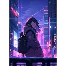Legion Lo-Fi Anime Puzzle with Poster | 1000 Piece Jigsaw Puzzle for Teens and Adults | 70cm x 50cm | Looking Back