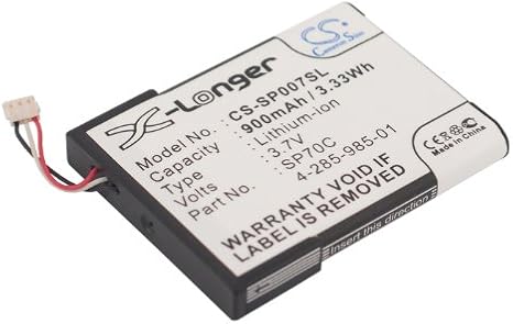 XSP Replacement Battery for PSP E1008, PSP E1004, PSP E1002, PSP E1000, Pulse Wireless Headset 7.1 PN SP70C, 4-285-985-01