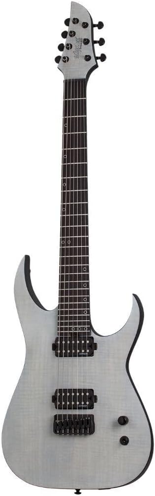 Schecter KM-7 MK-III Legacy 7-string Electric Guitar - Transparent White Satin