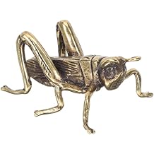1pcs Feng Shui Brass Cricket Statue,Lucky Cricket Figurine Wealth Figurine Home Decor Collectible