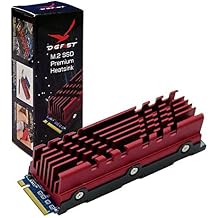 M.2 2280 SSD Premium Heatsink - Red