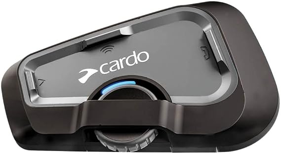 Cardo Motorrad-Gegensprechanlagen-Kit Bluetooth Freecom 4X Solo Einzelpackung Black