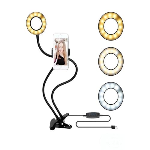 Led Ring Light Youtuber Light Studio Light Acrobat Selfie Led Desk Lamp 3 in 1 Set