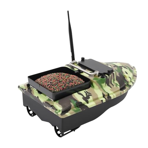 Bait Boat for Fishing RC Bait Boat, 500M Cruise and Auto Return, 4.4lbs Loading Fishing Surfer Bait Boats, Automatic Route Correction