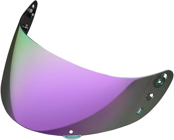 Motorcycle IC04 Shield for ICON Airframe Pro,Airform,Airmada, Helmet Visor Iridium Motorcycle Accessories (Deep Black-For day)(Deep Purple-for Day)