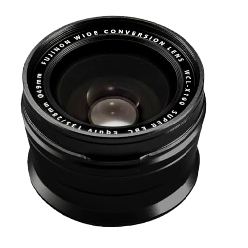 FUJIFILM WCL-X100 II Wide Angle Lens Black - auto Recognition with X100F
