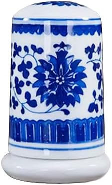 Blue and White Ceramic Toothpick Holder Toothpick Box