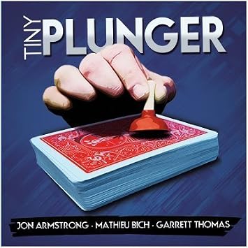 MMS Tiny Plunger by Jon Armstrong, Mathieu Bich and Garrett Thomas DVD and Gimmick