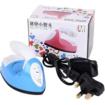 DIY Electric Iron Handheld - Portable Mini Heat Press for Perler Beads, Crafts, Sewing & DIY Projects - Compact, Easy to Use with ABS Construction - Gift for All Ages