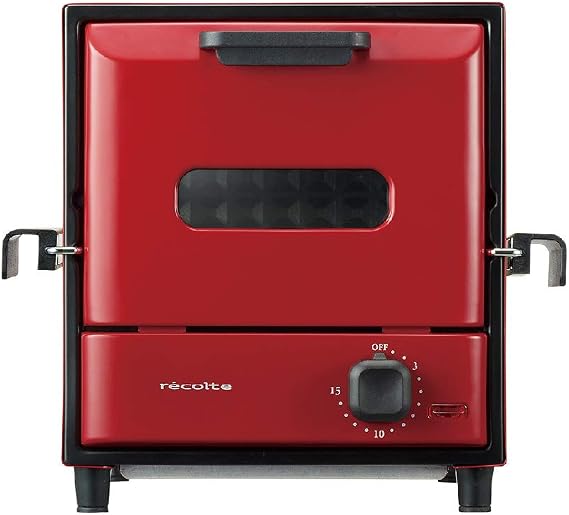 recolte Toaster Ovens"Slide Rack Oven Delicat" RSR-1(R) (Red)Japan Domestic genuine products