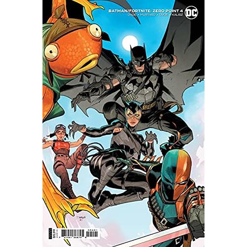 Batman Fortnite Zero Point #4 CVR B Mora Card Stock Var Code Included