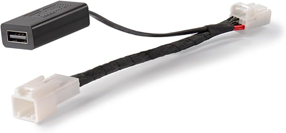 Dash cam power adapter 10-Pin Plug & Play select Toyota 2024-2026 Tacoma, 2022-2026 Tundra RAV4, 2025-2026 4Runner, Lexus ES GS RX RC UX, Subaru Outback, Auto-Dimming rearview mirror connector
