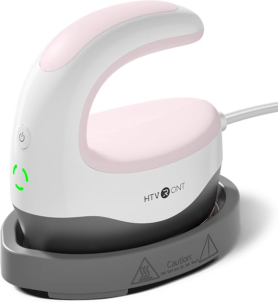 HTVRONT Mini Heat Press Machine, Mini Iron for Crafts for Small Projects