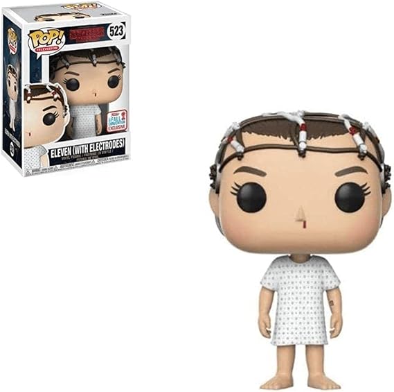 Pop Television 3.75 Inch Action Figure Stranger Things - Eleven with Electrodes #523