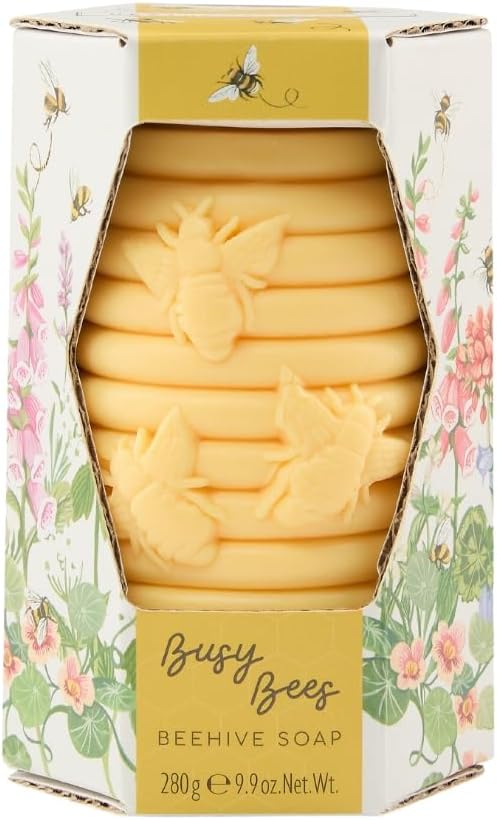 Heathcote & Ivory Soap 280g, Orange Blossom & Honey Fragrance | Moisturising Soap, Shea Butter, Vegan and Cruelty Friendly, Gift For Nature Lovers