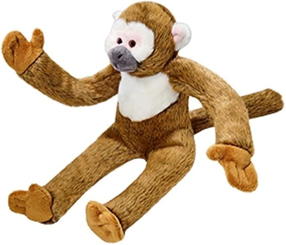 Fluff & Tuff, Albert Squirrel Monkey, Durable Plush Dog Toy