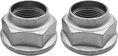 2PCS Front Axle Nut Driveshaft Spindle Nuts Compatible with 2011-2023 Ford C-Max Edge Escape Fiesta Fusion Focus Maverick Mustang Transit Connect More # 615-823 CCPZ3B477G