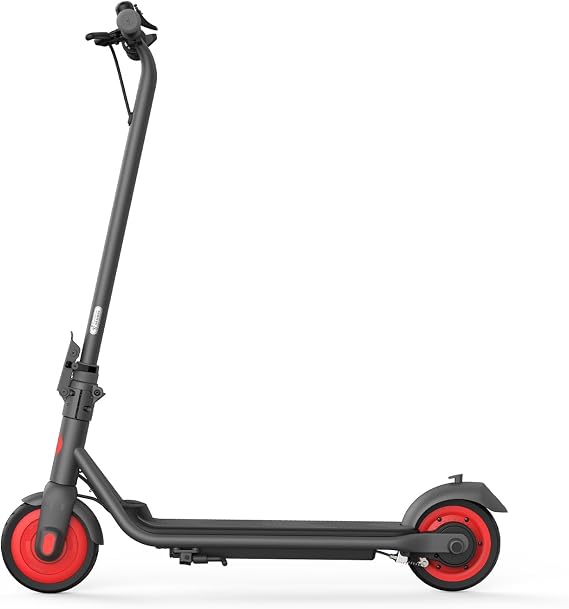Segway Ninebot eKickScooter - Electric Scooter for Kids 6-14, w/t Adjustable Handlebar Height ( Only C2 Pro ) for Riders up to 132 lbs, Includes New Cruise Mode, UL-2272 Certified