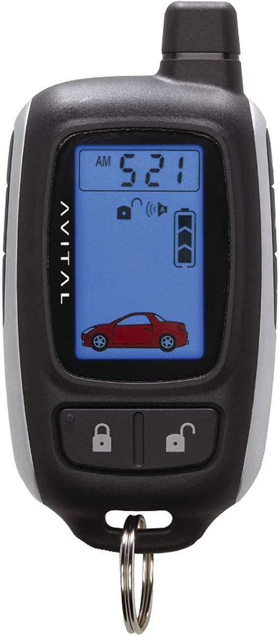 Avital 7352L 2-Way 5-Button LCD Replacement Remote