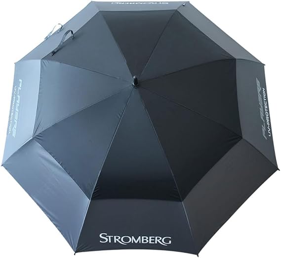Stromberg 68" Double Canopy Golf Umbrella - Professional Golf Accessory with Wind-Resistant Design & Large Grip Handle - Robust Weather Protection