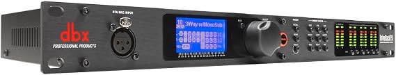 dbx DriveRack PA2 2x6 PA Complete Professional Loudspeaker Management System, Rack Mountable with Android and iOS Control. Black