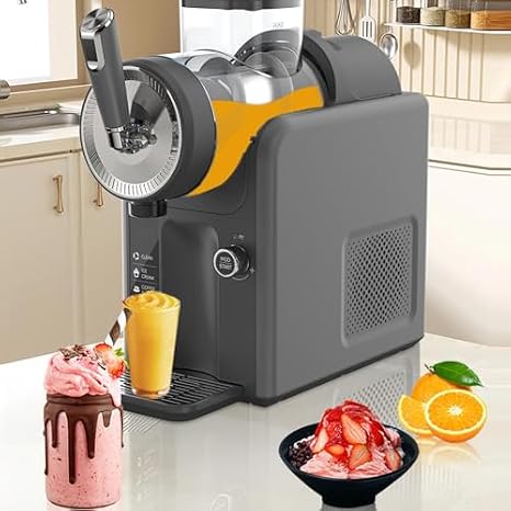 Slushie Machine 1.8L, 150W, 5-in-1 with Self-Cleaning, Touch Control, 360° Rotation, Quick Cooling - Perfect for Slush, Cocktails, Milkshakes and More