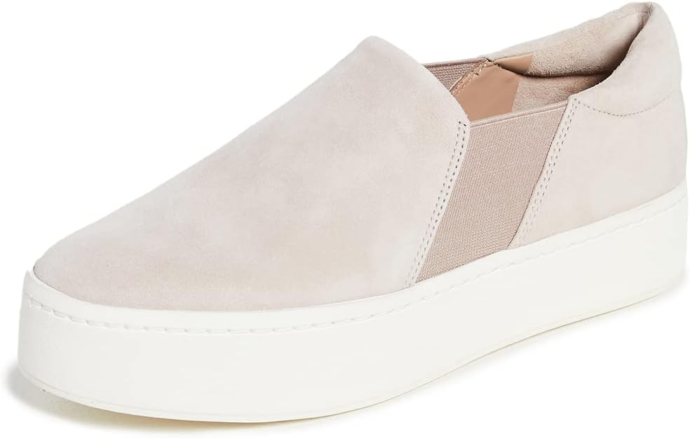 Vince Womens Warren Platform Slip On Fashion Sneakers