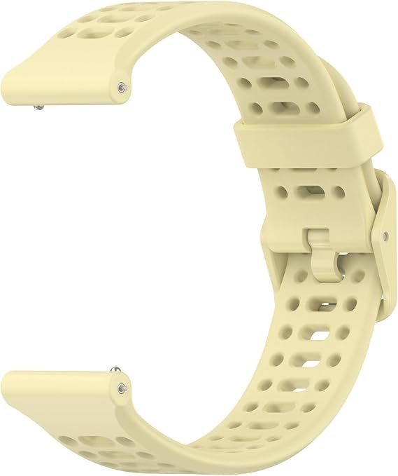 20MM 22MM Silicone Strap Compatible with Coros Pace 4/3/2/Pace Pro/Apex 4 42mm/2 Pro/Pro/Apex 42mm 46mm, Quick Release Sport band for Women Men