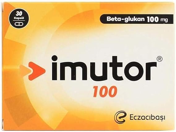 Imutor 100 30 Capsules - Beta Glucan - Immunity