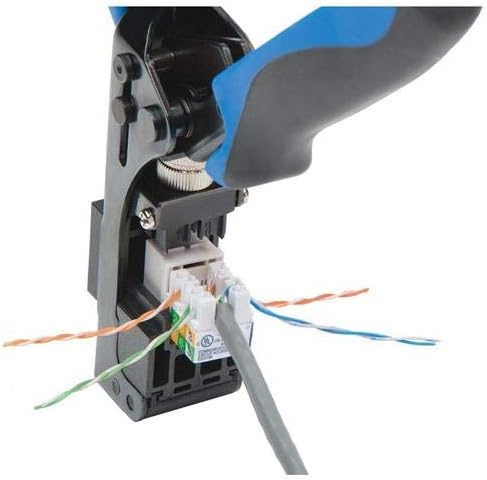 Platinum Tools 13501C Xpress Jack Termination Tool for Wall Plates and Patch Panels