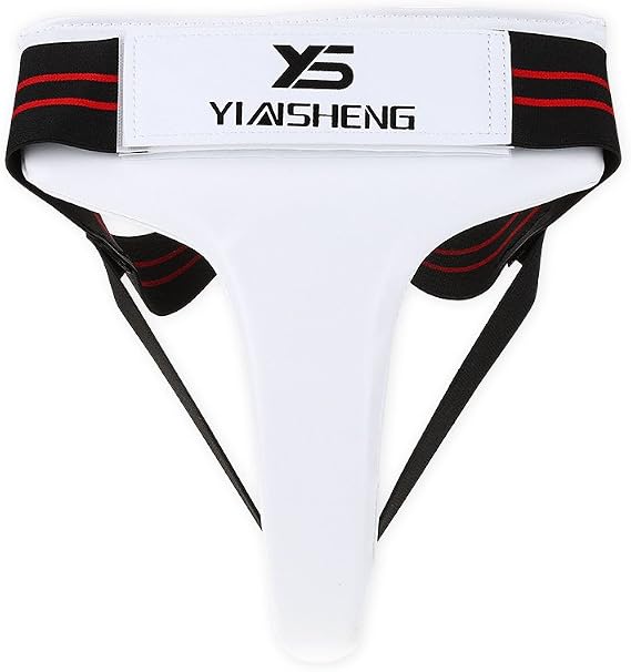 Groin Protector for Women,Women Groin Protection,Taekwondo Groin Guard for Martial Arts Boxing Karate Jockstrap Sanda Kung Fu Taichi Karate Muay Crotch Protector(L)