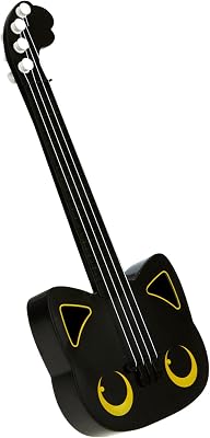 ARTIBETTER Kids Ukulele Toy with Black Cat Pattern Build Your Own Ukulele Kit Beginner Soprano Ukulele Kid Guitar Musical Instrument for Kids Boys Girls Teens Beginners Green