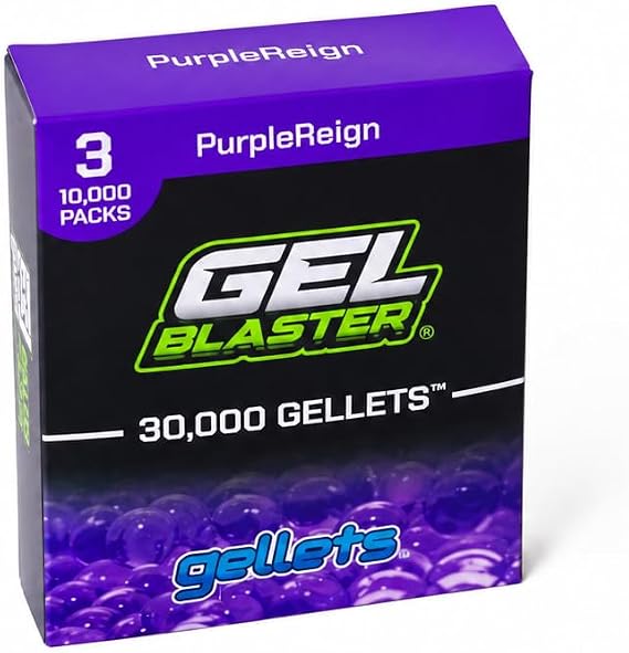 Gel Blaster Purple, Non-Toxic, 30,000 Count