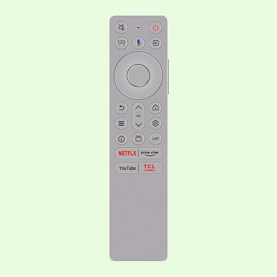Replacement Voice Remote Control RC933 FUB1, Remote Fit for TCL C855K 4K 144HZ QD-Mini LED TV 98C855K 85C855K 75C855K 65C855K