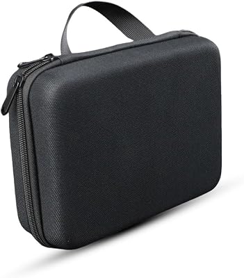TARSHYRY Tattoo Carrying Case, Hard EVA Tattoo Supplies Organizer Travel Bag for Tattoo Stencil Printer, Tattoo Pens, Ink, Machine and Accessories, Nail Art Black