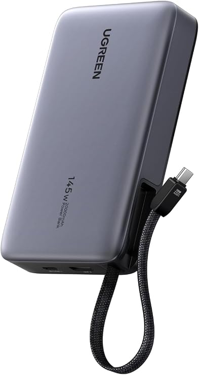 UGREEN Nexode 20000mAh 145W Built-in USB-C Power Bank