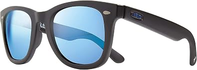 Revo Sunglasses Forge: Polarized Lens with Bendable Rectangle Wrap Frame