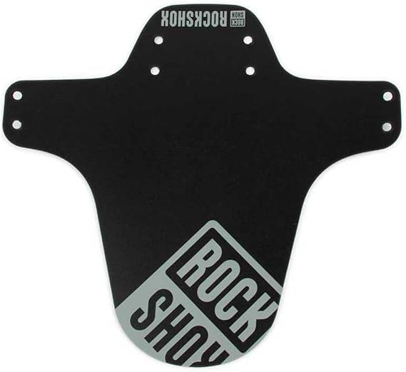RockShox MTB Fender Black with Gray Putty Print | bike-fenders
