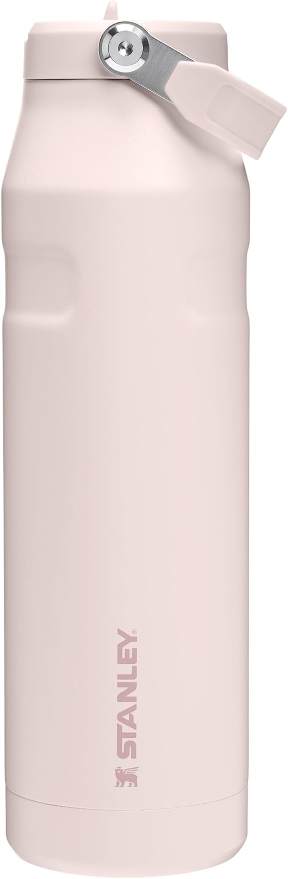 STANLEY IceFlow™ Aerolight™ Flip Straw 2.0 Pipetli Termos Su Şişesi 1.06 Litre - Pembe Kuvars (Rose Quartz) | Paslanmaz Çelik