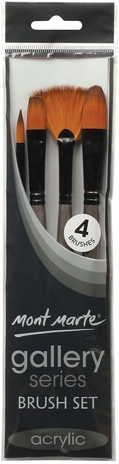 MONT MARTE Gallery Series Brush Set, Standard