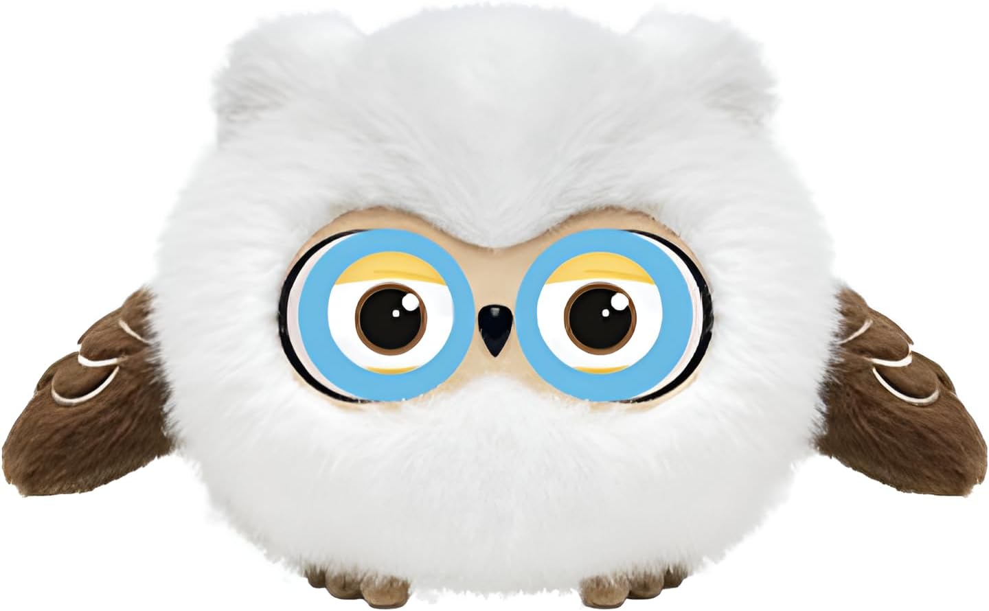 Arklove AI Robot Pet, Equipped with Healing AI 10 Different Expressions Changes, Voice Interaction, Fluffy, 13.0 inches 33 cm, For ElderlysChildren, Owl
