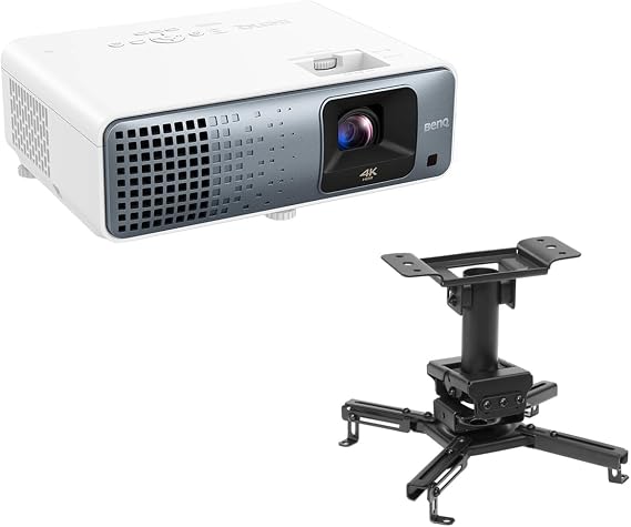 BenQ TK710 4K Ultra HD HDR Laser DLP Home Theater Gaming Projector, Bundle