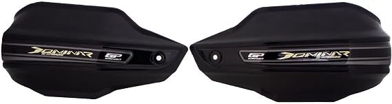 GP Kompozit Plastic Handguard Black Compatible for Bajaj Dominar 250 / Dominar 400 2017-2023